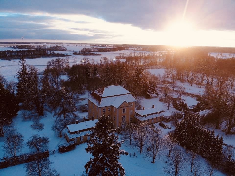 Jagdschloss Quitzin im Winter